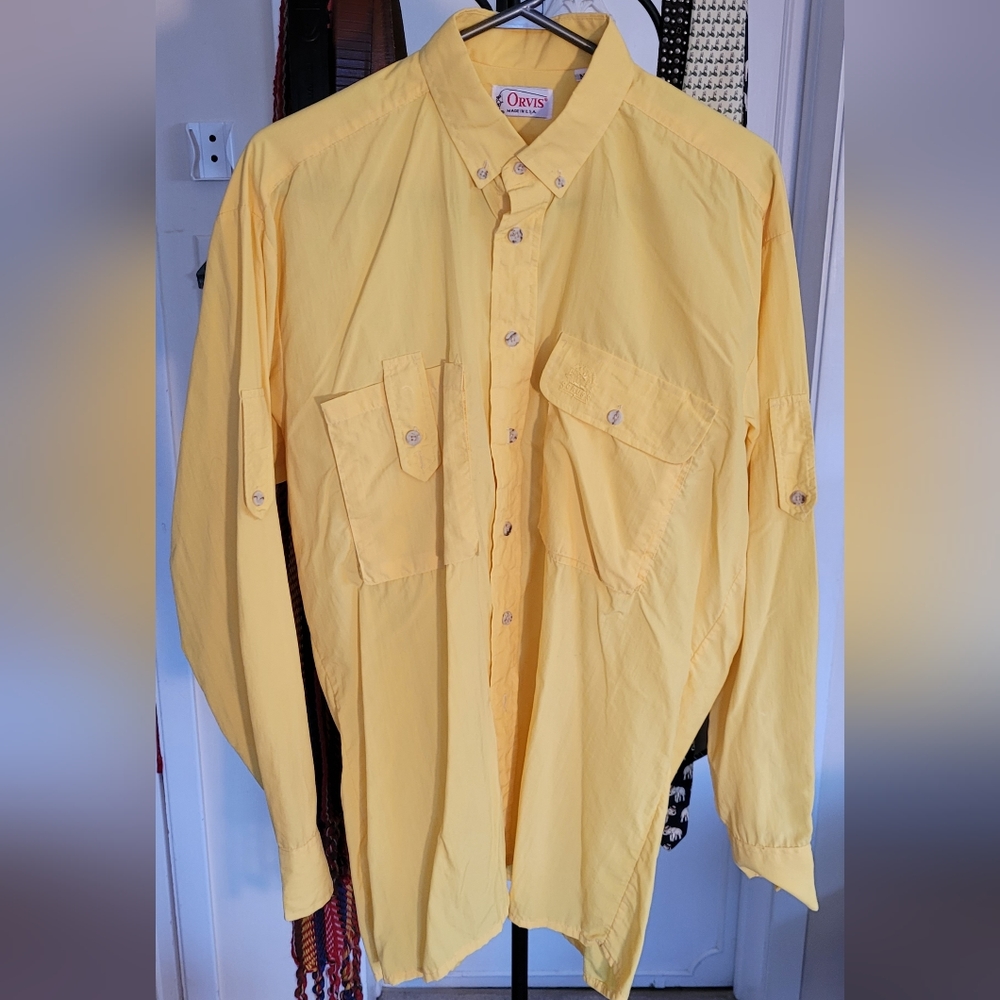 Vintage Orvis Fishing Longsleeve Button-Up Shirt